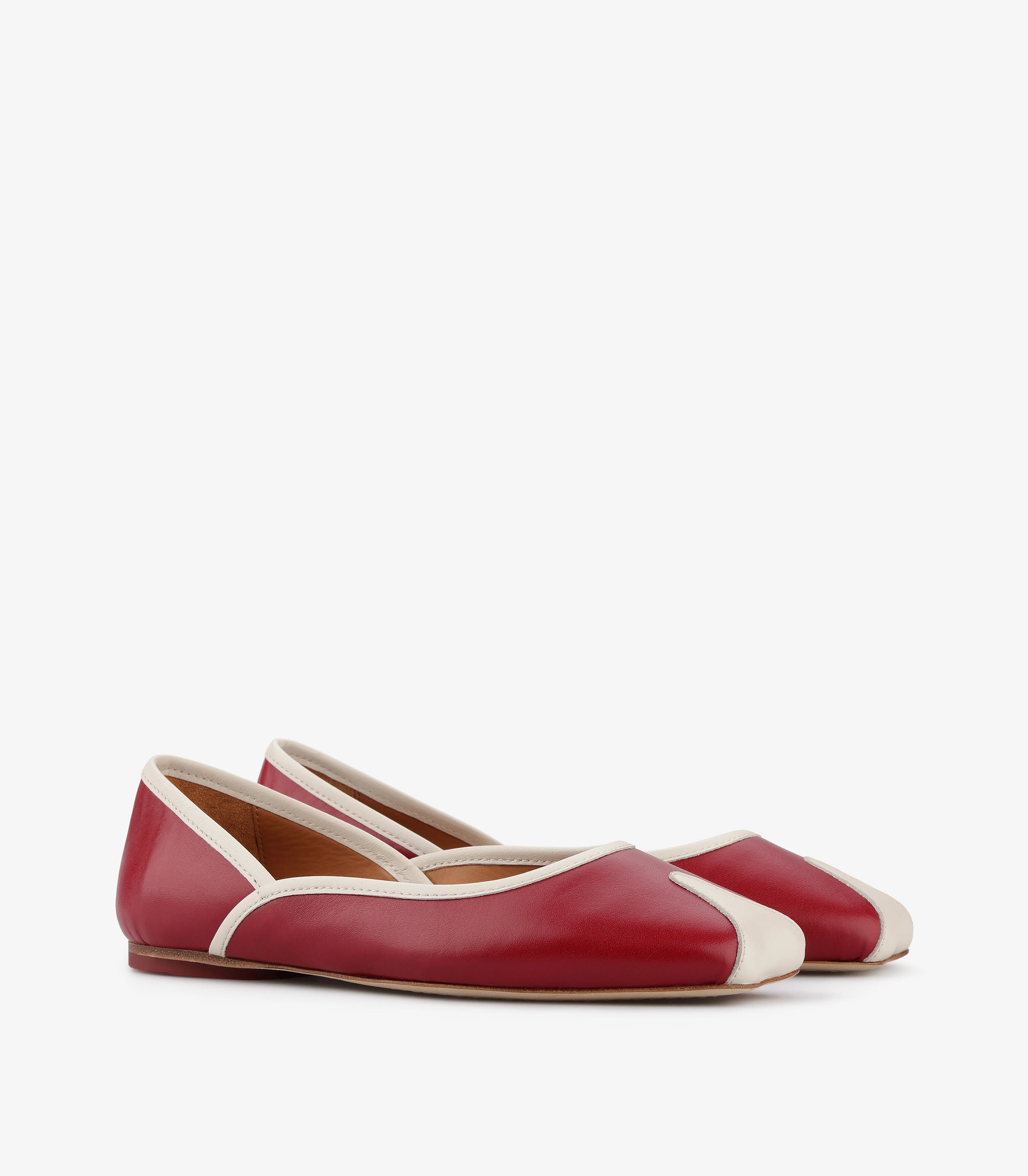 TUAS Julia Winery Red Ballet Flats