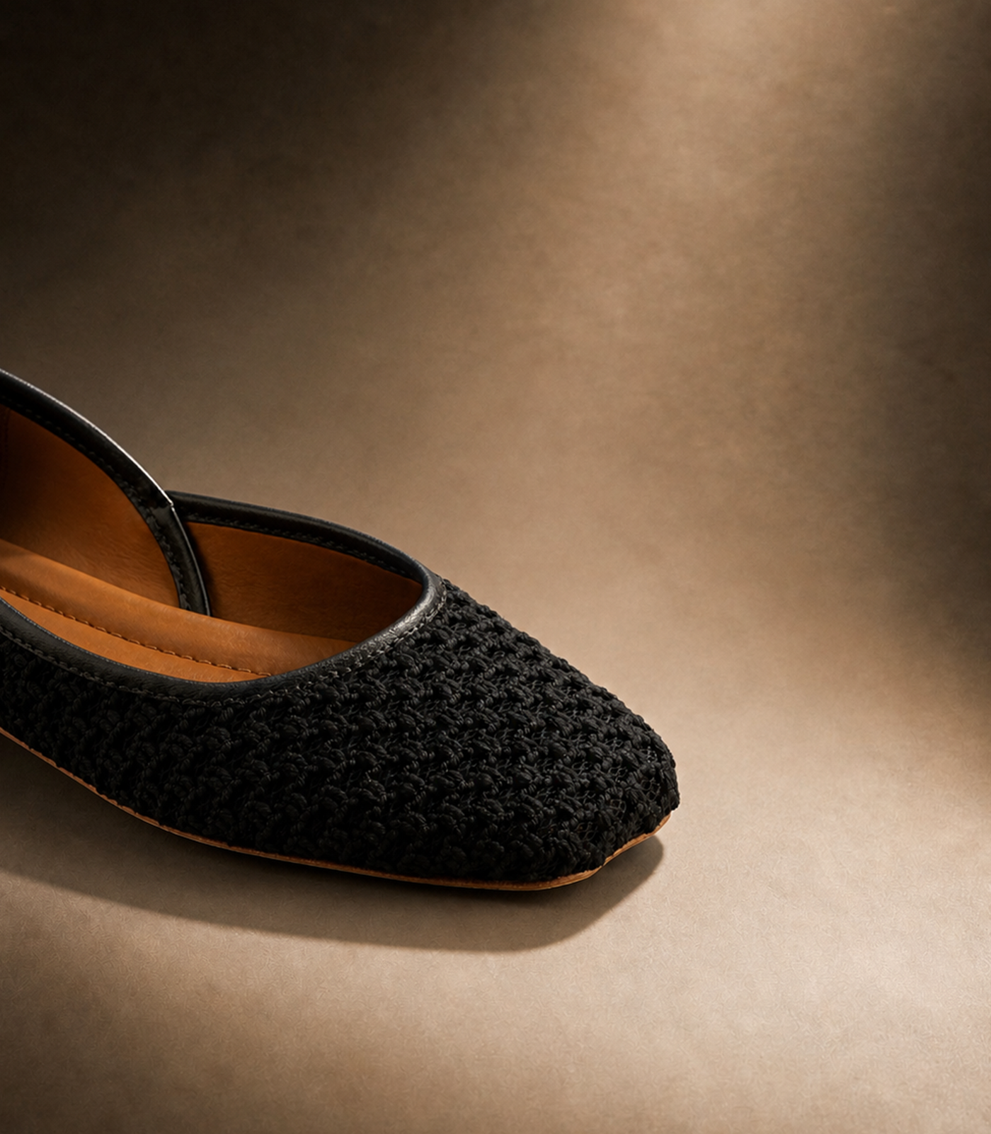 TUAS Louise noir ballet flats