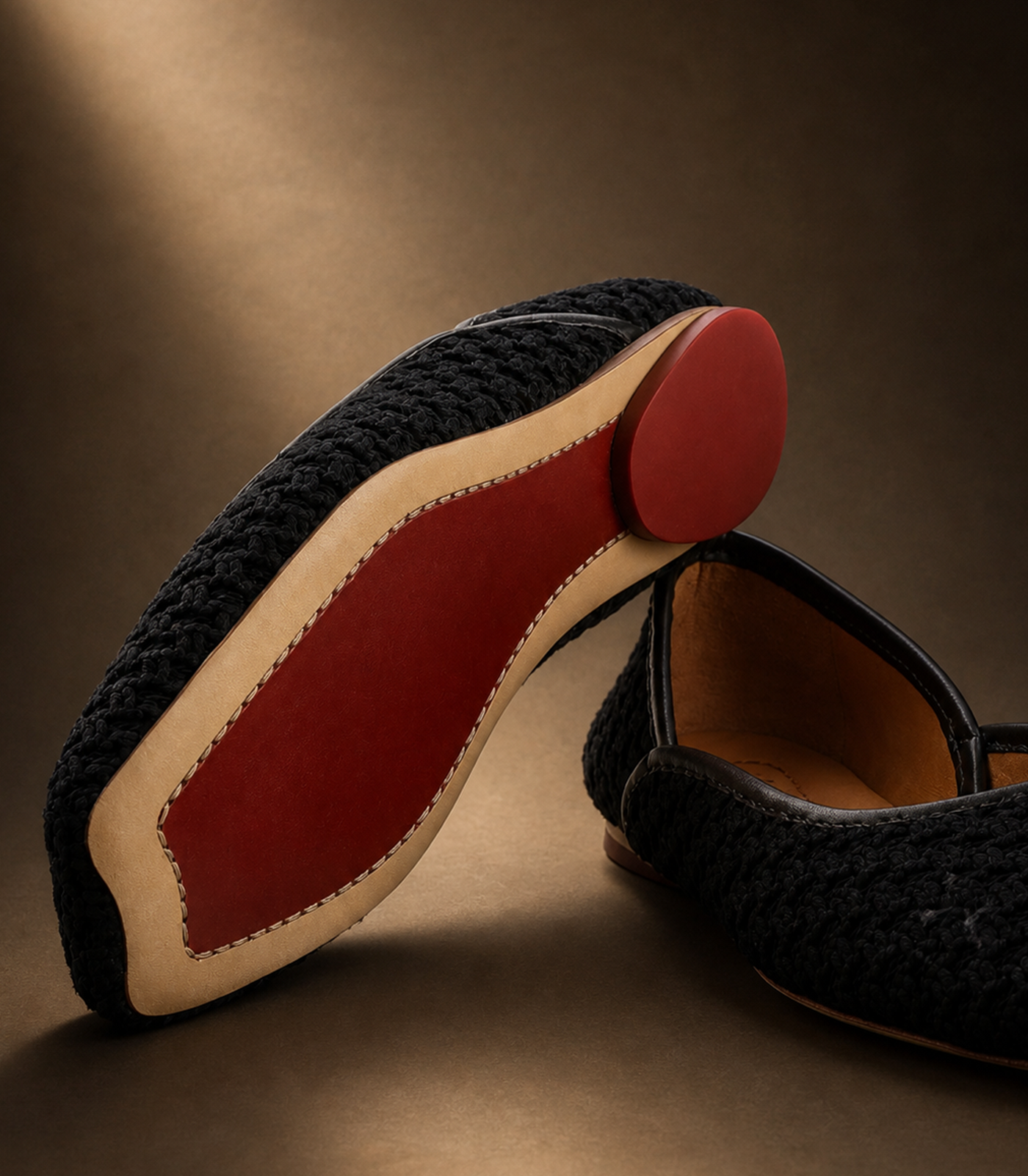 Louis noir ballet flat shoes TUAS