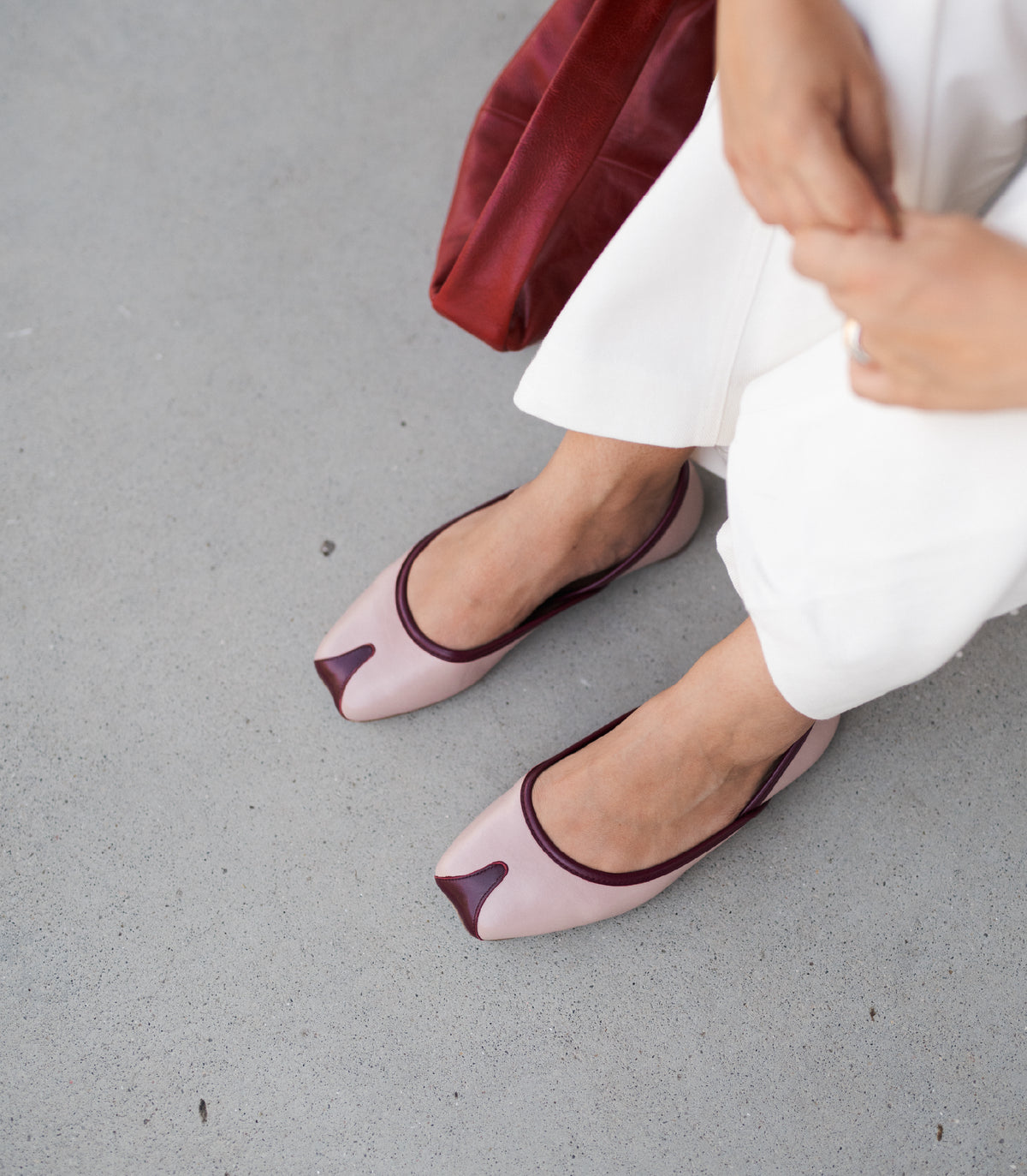 Julia Rosette Ballet Flats